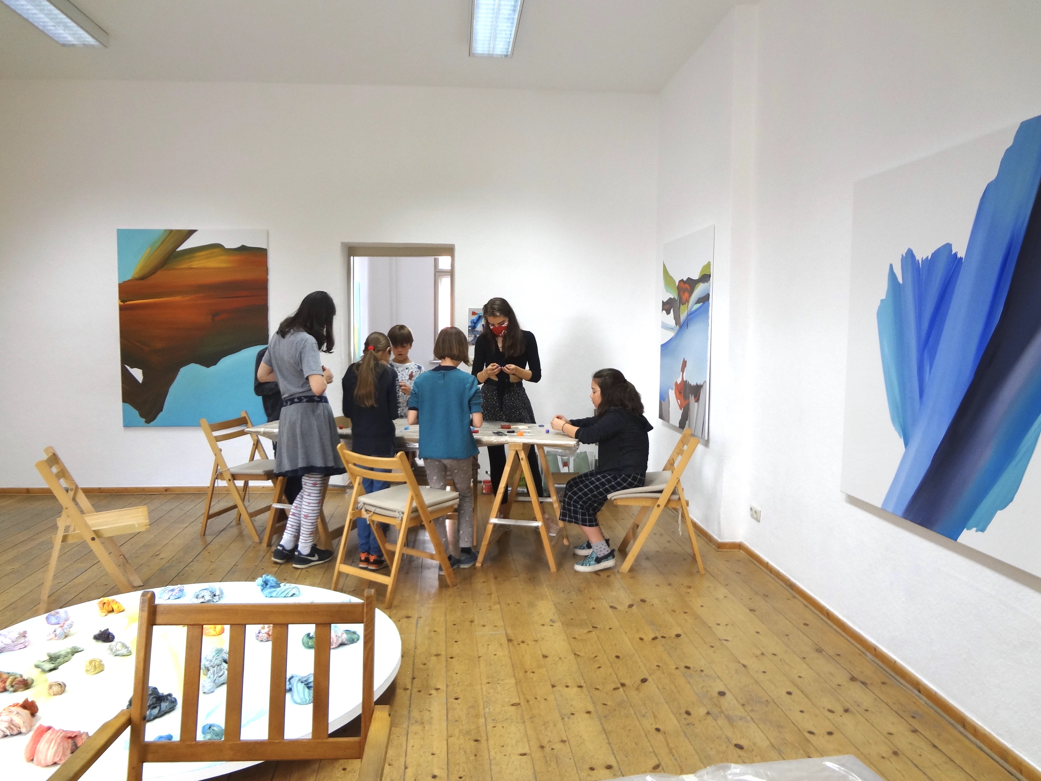 Ferienprogramm in der galerie weißer elefant